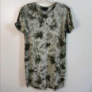 Sanctuary Green Tie-Dye Top
